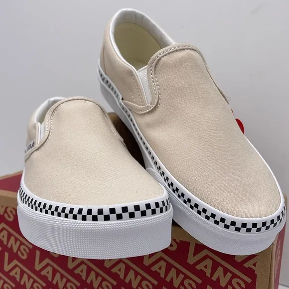 Vans WMNS Classic Slip-OnCheckerboard Foxing TurtlVN0A5A08DJR Sneakers