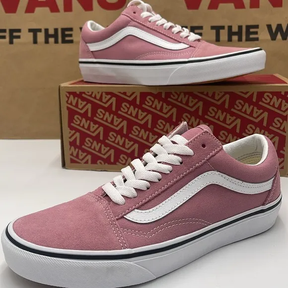 Vans WMNS Pink and White Sneakers Old SkoolColor Theory FoxgloveVN000CT8C3S