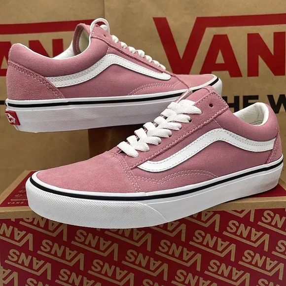Vans WMNS Pink and White Sneakers Old SkoolColor Theory FoxgloveVN000CT8C3S