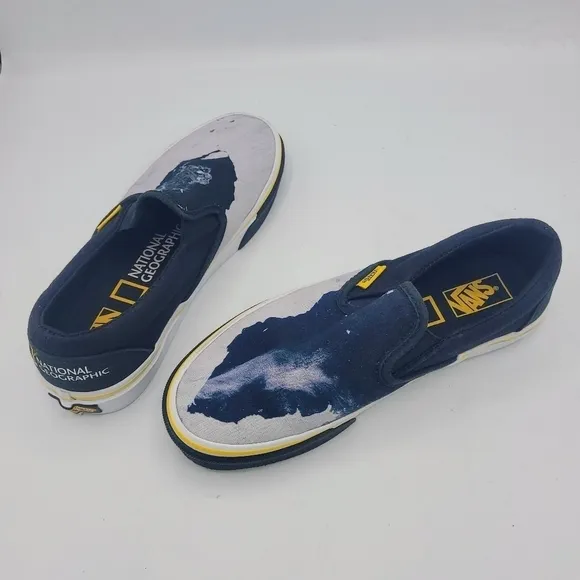 Vans X National Geographic Slip-On Sneaker Size 6.5.
