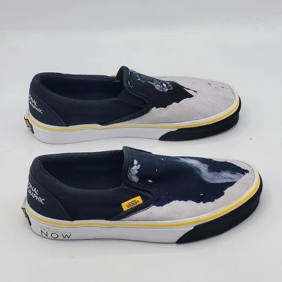 Vans X National Geographic Slip-On Sneaker Size 6.5.