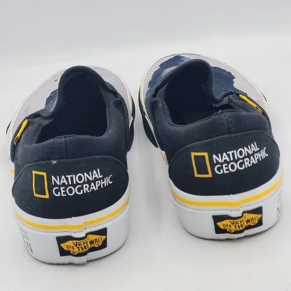 Vans X National Geographic Slip-On Sneaker Size 6.5.