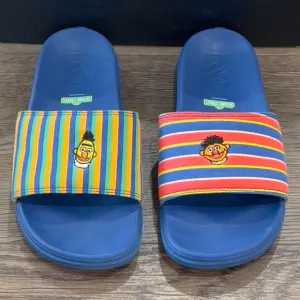 Vans x Sesame Street La Costa 'Ernie And Bert' Slides Sandals - Men's Size 8
