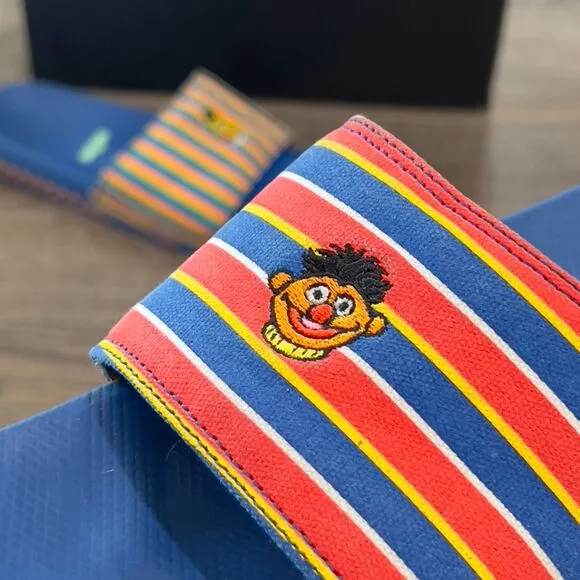 Vans x Sesame Street La Costa 'Ernie And Bert' Slides Sandals - Men's Size 8