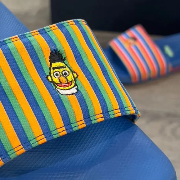 Vans x Sesame Street La Costa 'Ernie And Bert' Slides Sandals - Men's Size 8