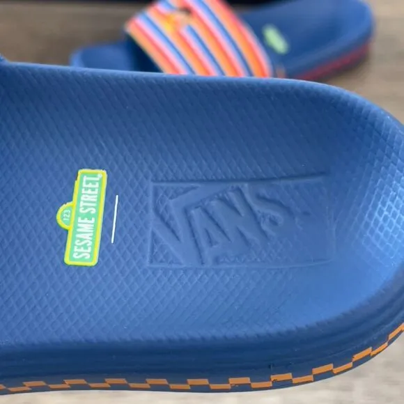 Vans x Sesame Street La Costa 'Ernie And Bert' Slides Sandals - Men's Size 8