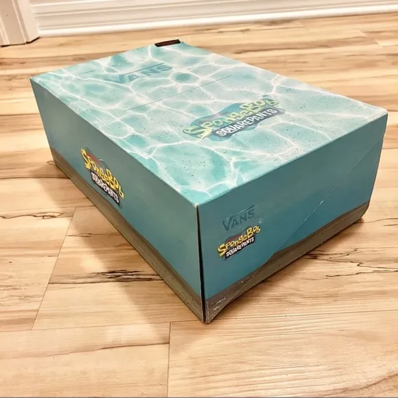 Vans X SpongeBob Sk8-Hi Shoes Sneakers Size 11