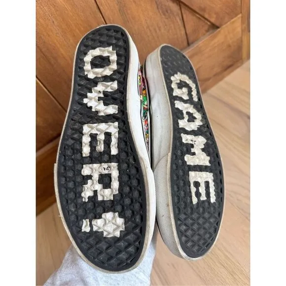 Vans x Nintendo Mario Slip On Sneakers M6.5/W8