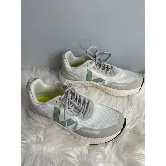 Veja women's IMPALA ENGINEERED-MESH NATURAL PIERRE Size 8 sneakers