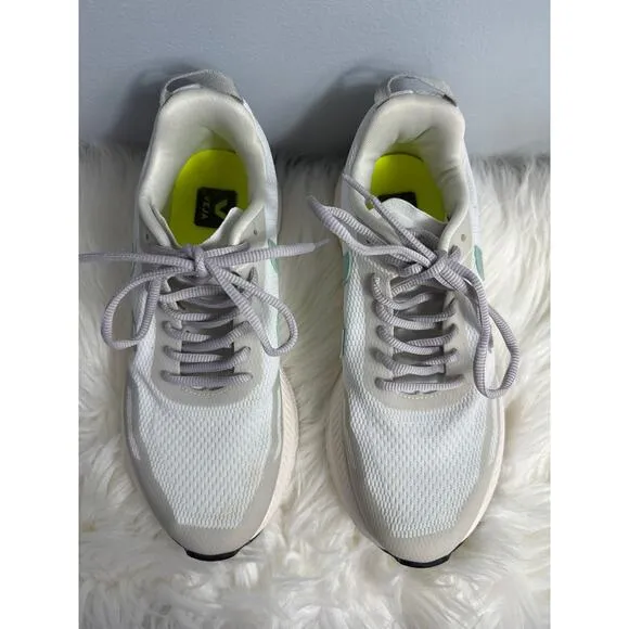 Veja women's IMPALA ENGINEERED-MESH NATURAL PIERRE Size 8 sneakers