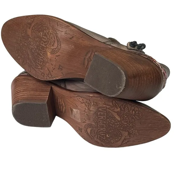 Veracruz Artisans Estrada Boots Made in Spain Size 7
