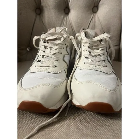 🔥VERY‎ RARE!🔥 New Balance 574 Vegan Angora Men's 9.5 Women's 11 Sneakers Shoes