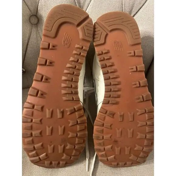 🔥VERY‎ RARE!🔥 New Balance 574 Vegan Angora Men's 9.5 Women's 11 Sneakers Shoes