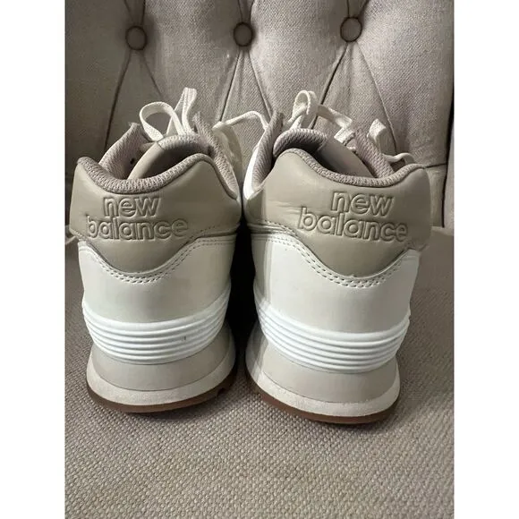 🔥VERY‎ RARE!🔥 New Balance 574 Vegan Angora Men's 9.5 Women's 11 Sneakers Shoes