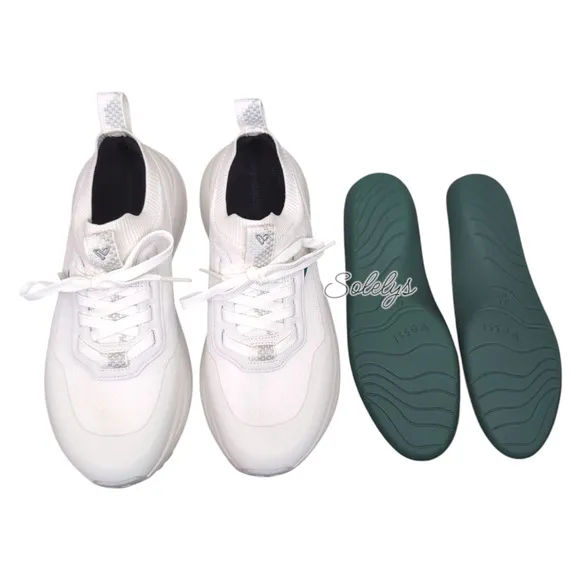 Vessi Stormburst Low Top Original White Waterproof Lightweight Sneaker Womens 8