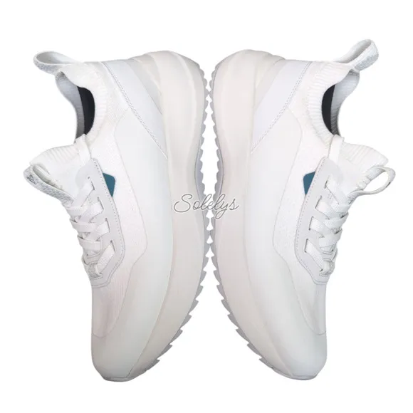 Vessi Stormburst Low Top Original White Waterproof Lightweight Sneaker Womens 8