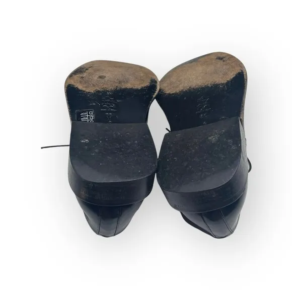 Via Spiga ✦ High Shine Leather Lace Up Oxford Dress Shoes ✦ Black ✦ Italian ✦ 9