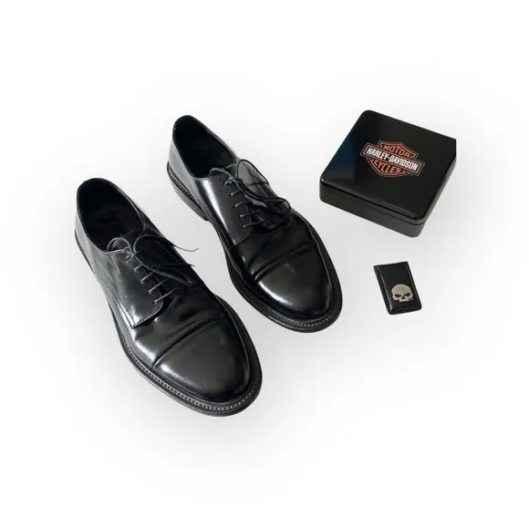 Via Spiga ✦ High Shine Leather Lace Up Oxford Dress Shoes ✦ Black ✦ Italian ✦ 9