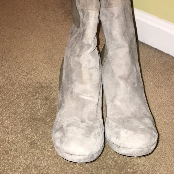 Via Spiga real leather and Suede NWT platform knee hi boots