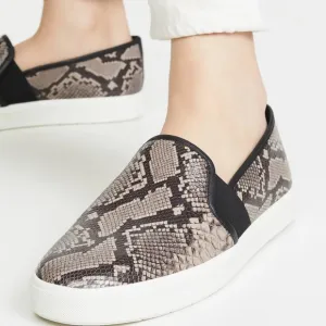 Vince Blair-5 Senegal Snake Effect Slip On Sneaker 7.5