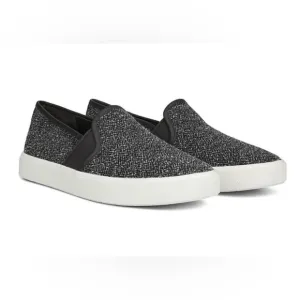 Vince Blair-5 Tweed Slip-On Skate Sneakers Grey Size 6