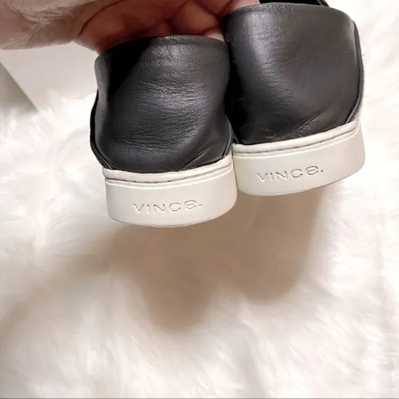 Vince Garvey Slip on Platform Sneakers in Tweed