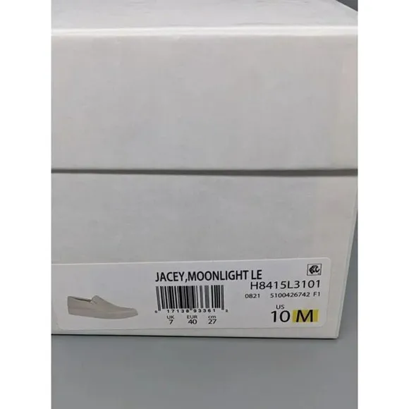 VINCE Jacey Women's Slip On Sneakers Moonlight Leather Size 10 M (MSRP $250)