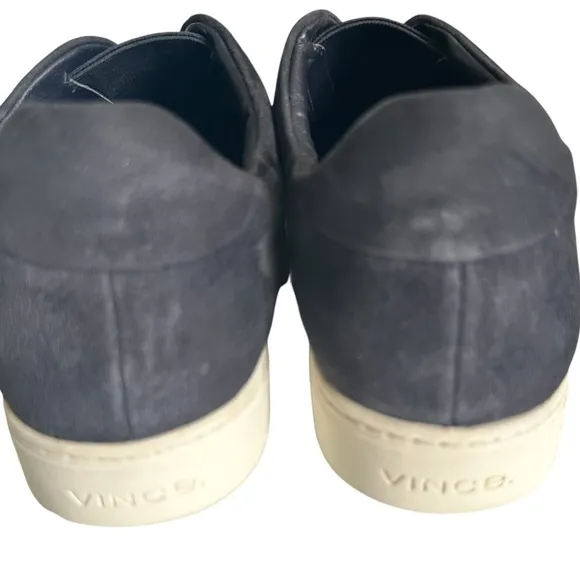 VINCE LAKEWOOD COASTAL SUEDE SLIP ONS SIZE 8