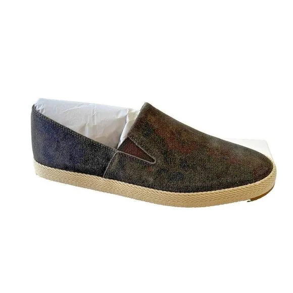 Vince Men's Chesner Slip-On Sneakers Graphite Size 8