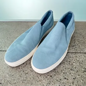 Vince Men’s Fletcher Sneaker Highwater Blue Suede Size 11