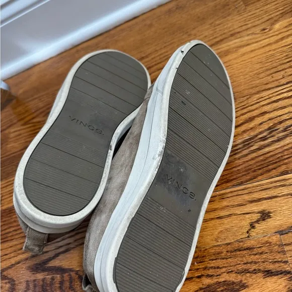Vince Men's Suede Slip-On Sneakers