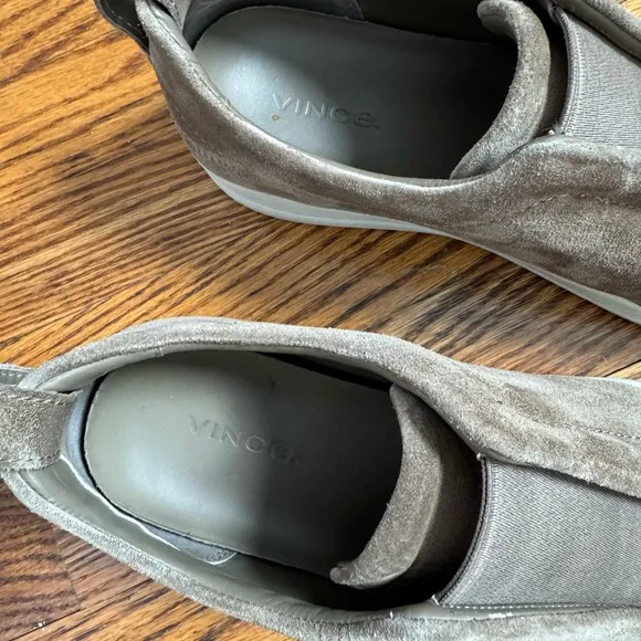 Vince Men's Suede Slip-On Sneakers