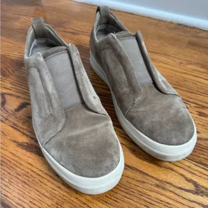 Vince Men's Suede Slip-On Sneakers