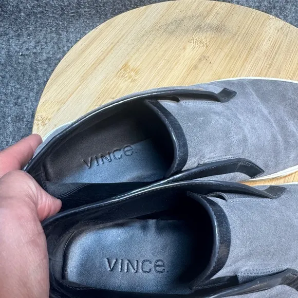 Vince Patton Slip On Suede Sneakers Size 7