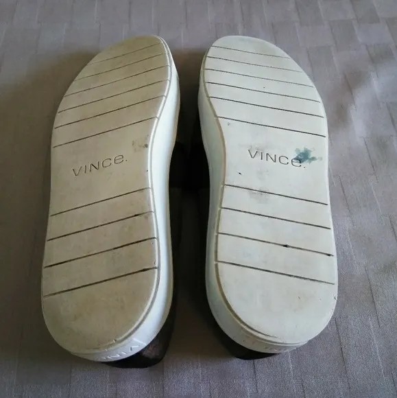 Vince Pony Hair Slip On Sneakers