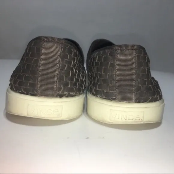 Vince Preston Slip On Sneaker Casual Mushroom 8M