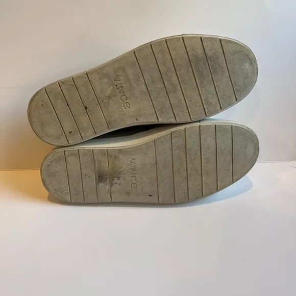 Vince Slip On Python‎ Leather Embossed Sneakers