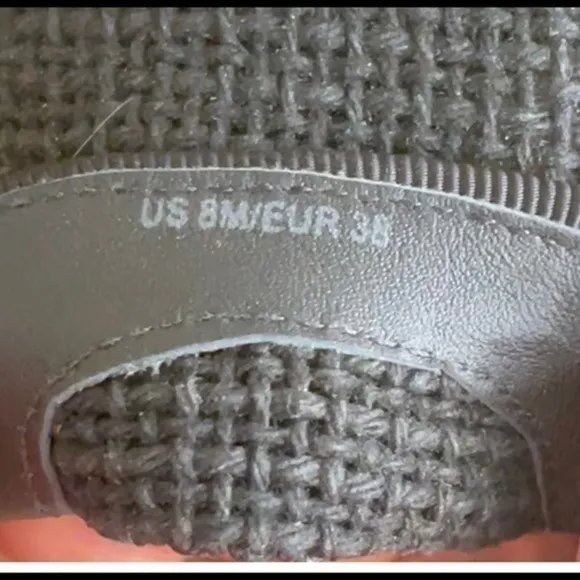Vince slip on sneakers Preston woven 8 gray black