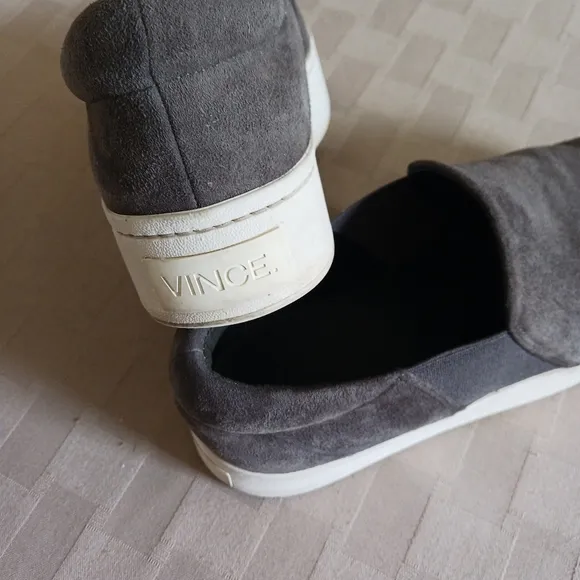 Vince Warren Suede Slip On Sneakers
