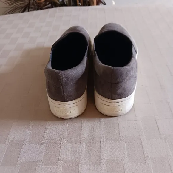 Vince Warren Suede Slip On Sneakers