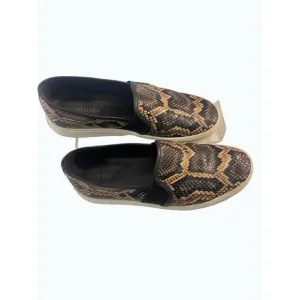 Vince Women’s Snake Skin Embossed Leather Blair-5 Slip On Sneakers Size 6.5