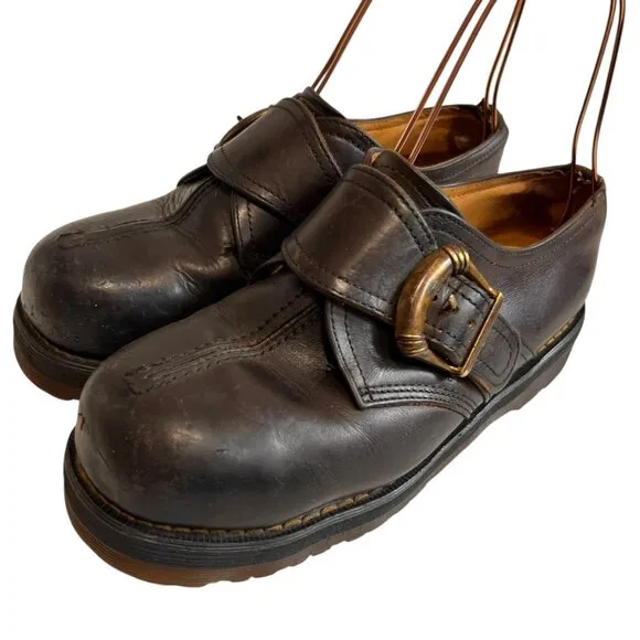 Vintage Dr Martens steel toe shoes