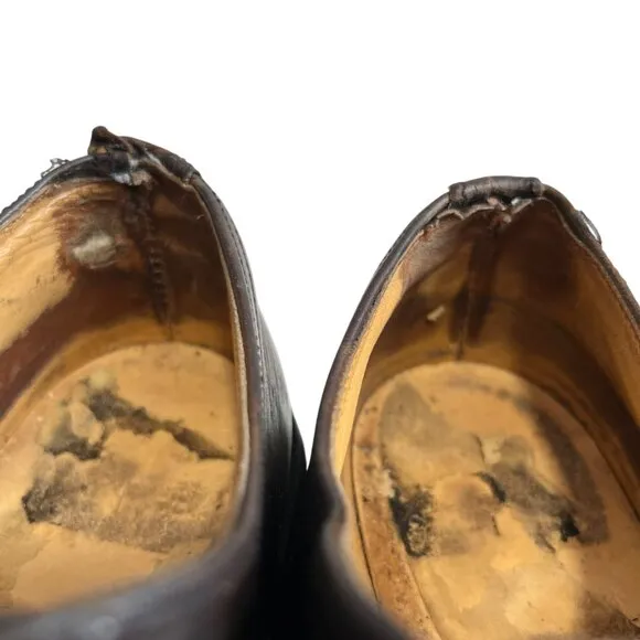 Vintage Dr Martens steel toe shoes