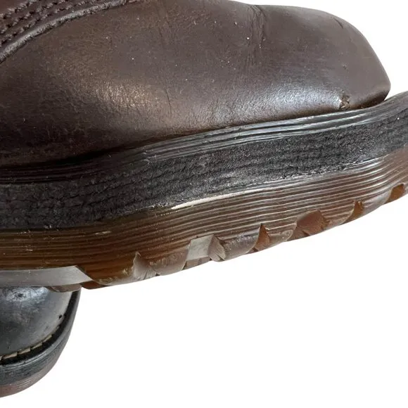 Vintage Dr Martens steel toe shoes