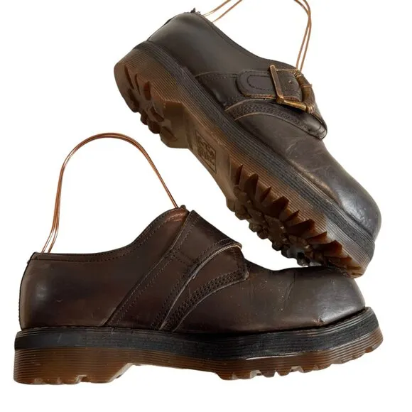 Vintage Dr Martens steel toe shoes