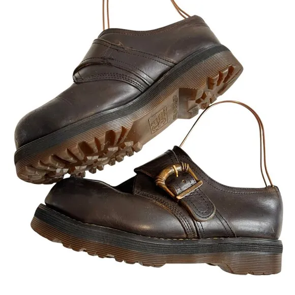 Vintage Dr Martens steel toe shoes