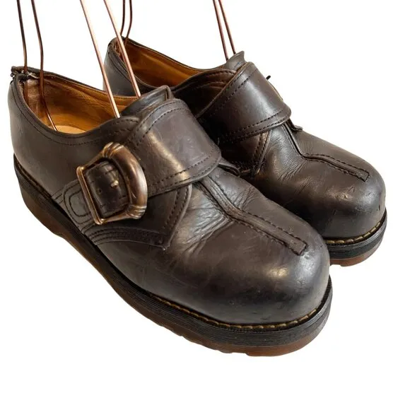 Vintage Dr Martens steel toe shoes