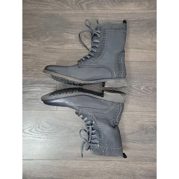 VINTAGE FOUNDRY Co. Women’s Size 10 Leather Black Regular Sadie Boots NYC