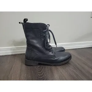 VINTAGE FOUNDRY Co. Women’s Size 10 Leather Black Regular Sadie Boots NYC