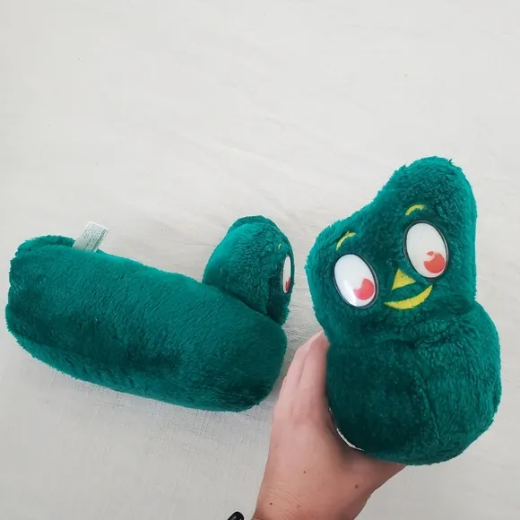 Vintage gumby slippers size small shoes 5 6